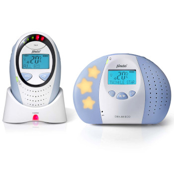 DBX-88 ECO Dbx-88 eco full eco dect babyfoon met display wit/blauw Product foto